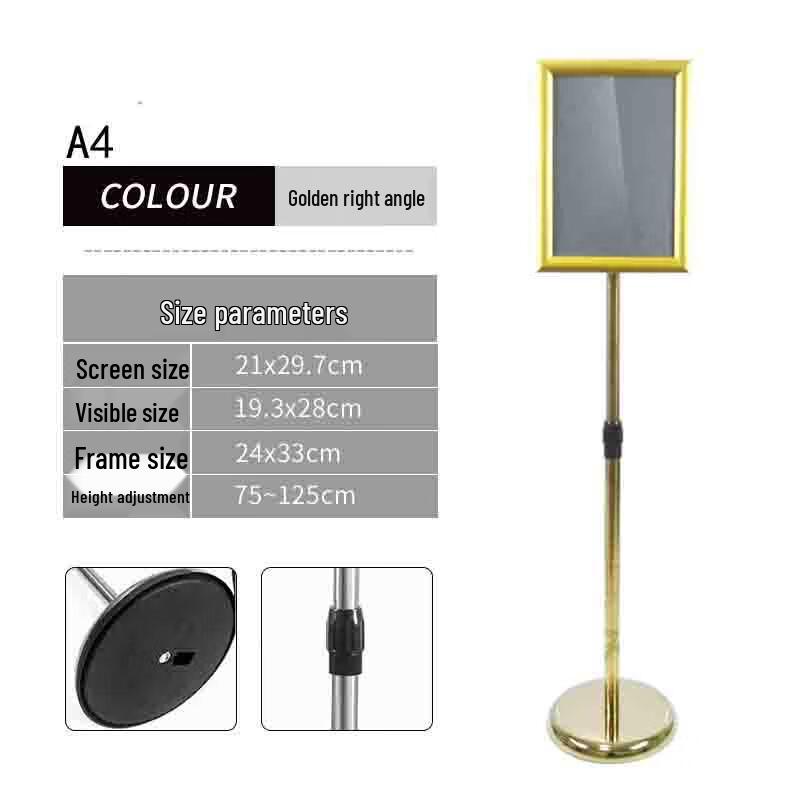 Stainless Steel Vertical Sign Holder
