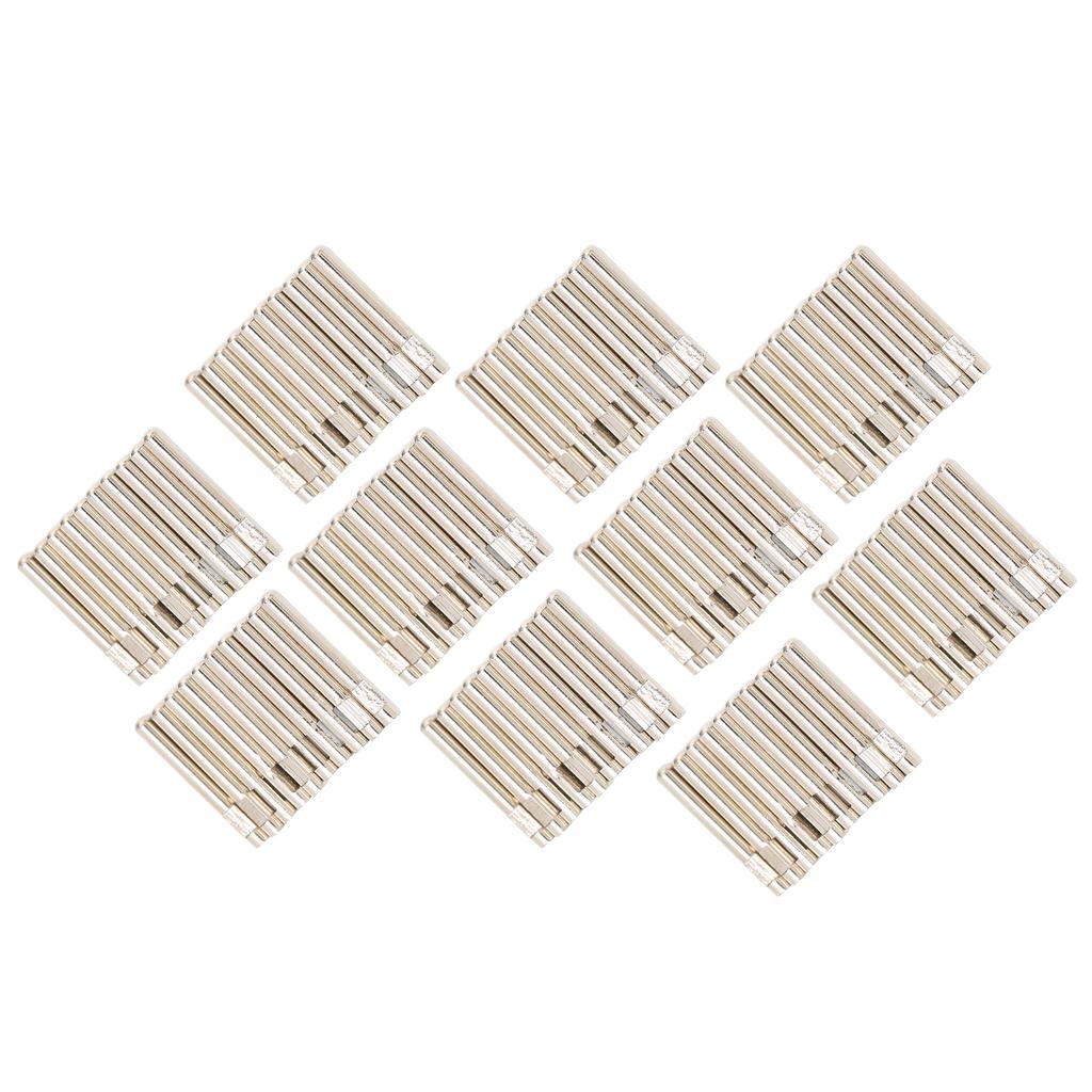 100pcs 0.1in Electrode Wire Pin Copper Connection for TENS Unit Slimming Massager Physiotherapy