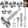 High-Speed Steel Hex Shank Saw Blade Set for Woodworking and PVC Pipe Drilling