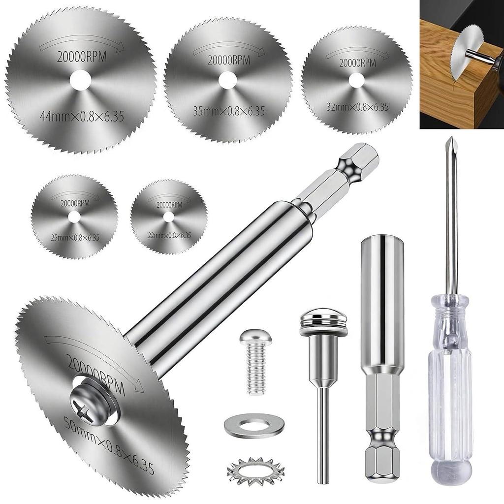 High-Speed Steel Hex Shank Saw Blade Set for Woodworking and PVC Pipe Drilling
