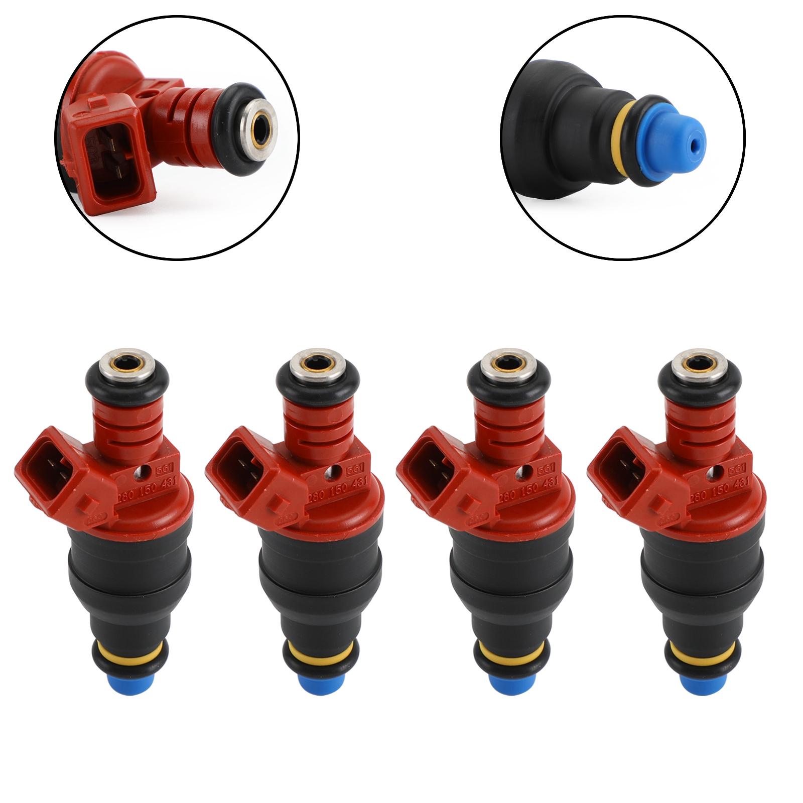 

4pcs Fuel injectors 0280150431 Fit for SAAB 9-3 900 9000 2.0L 2.3L I4