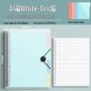 Comfort Grip Thick Ring Binder Notebook, B5/A4 Loose-Leaf Refill, Ideal for Junior High Students