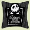 Halloween Skull Jack Sally Pillow Covers Cartoon Sofa Decorative Home Double-Sided Printing Short Plush Cute Cushion Cover