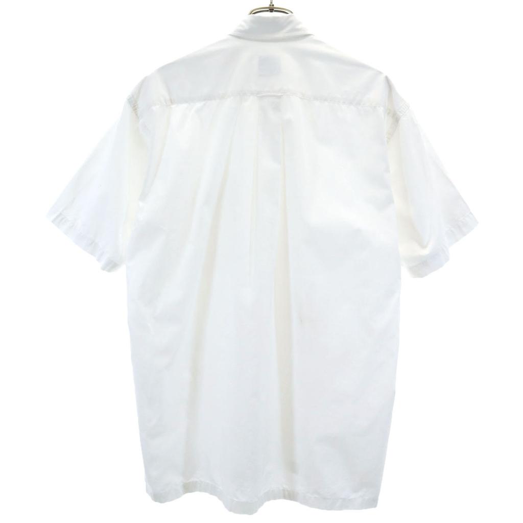 Givenchy Short Sleeve Button Down Shirt 46 White Men's Used