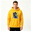 Men Anime Demon Slayer Tomioka Giyuu Print Pullover Hoodie Casual Long Sleeve Sweatshirt