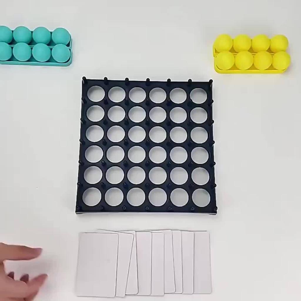 1 Box Bounce Ball Party Game, Table Jumping Ball Toys, Family Party Board Game, Children Puzzle Toys