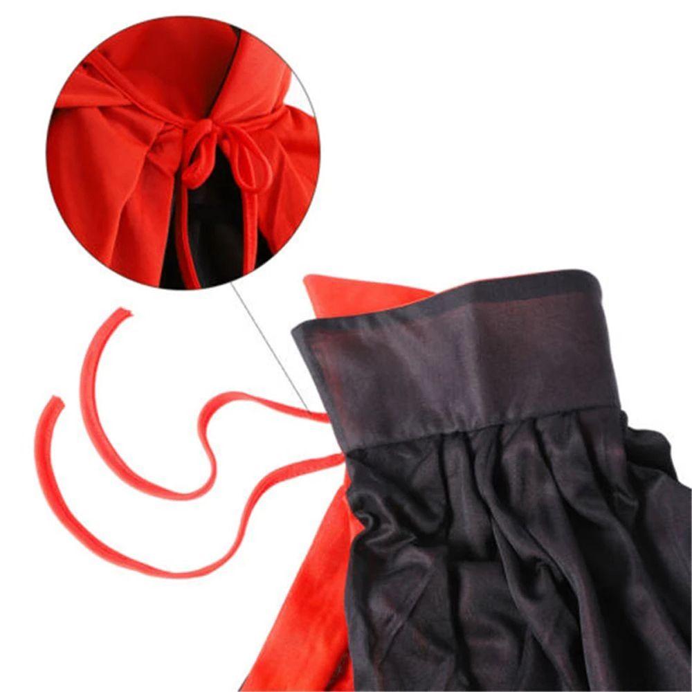 Witch Cloak Scary Costumes Children Cosplay Costumes Performance Clothes Adults Halloween Cloak