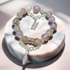 Daisy Popcorn Beaded Bracelet: Elegant Women's Hand Jewelry