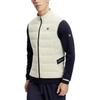 FILA Official Mens Lightweight Simple Tennis Sports Vest 2024 Spring New Style Men Vests Milk-White A11M413903F-IV