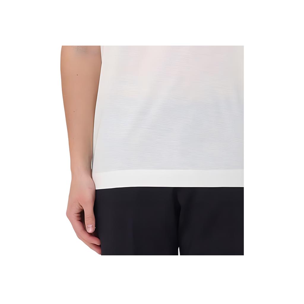 Emporio Armani Letter And Number Print Round Neck Short Sleeve T-Shirt Men Tops Yellow 3D1TA2-1JUVZ-01A3