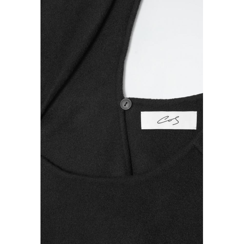 Cos Japan Double Face Scarf Blouse