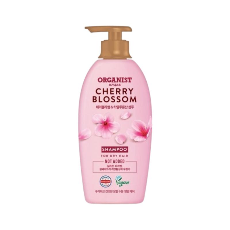 Organist Elastine Cherry Blossom Shampoo 750ml | Korean Moisture Shampoo for Soft Hair & Floral Scent 750ml