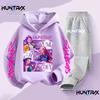 Hoodies Kpop Dämonenjäger Pullover Sweatshirt Trainingsanzug Cartoon Mädchen Junge Kinder Kleidung 2025 Film Koreanischer Stil Sets Kinder