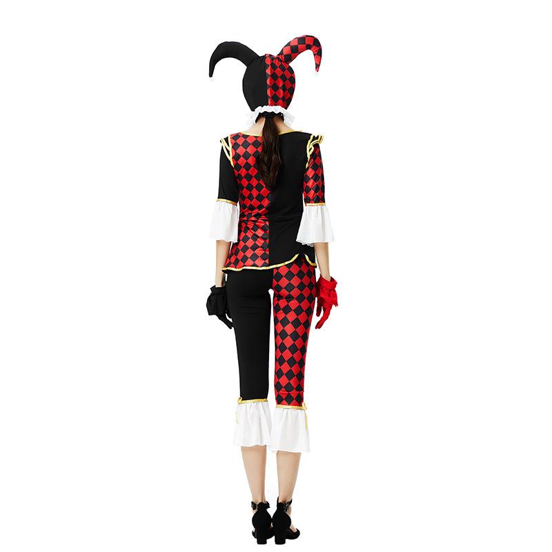 Halloween costume sexy cosplay uniform seduction circus revival clown costume cos show costume