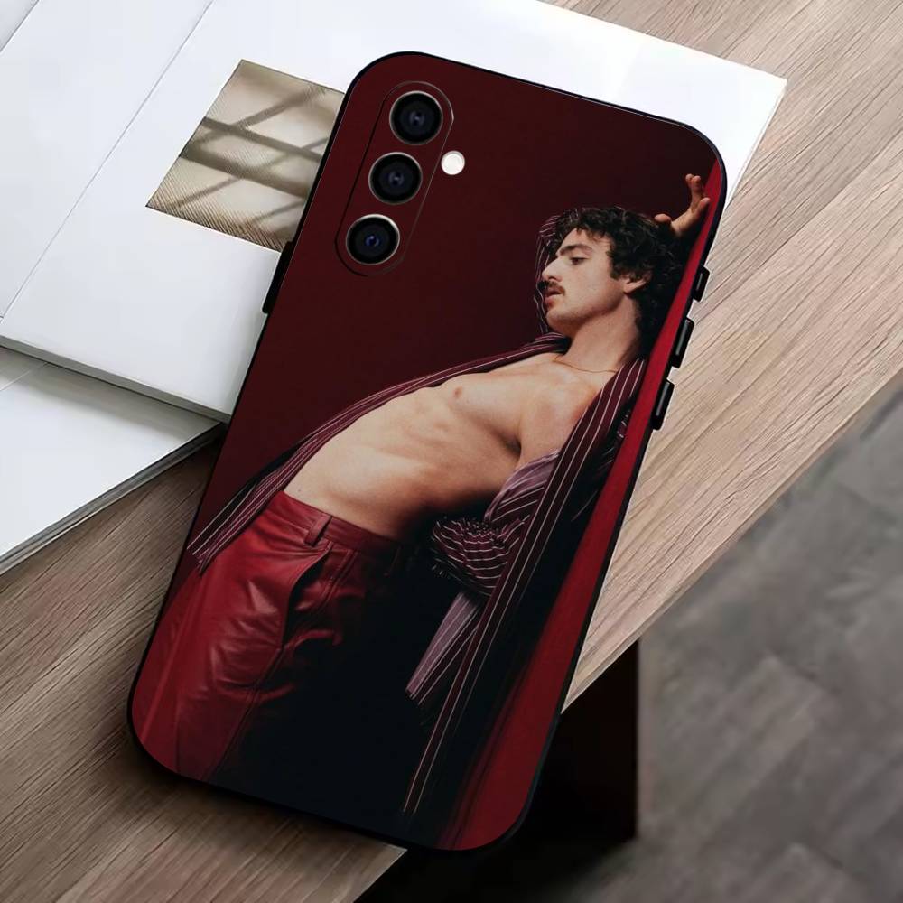 

Man in Me Benson Boone Phone Case Black Silicone Soft For Samsung Galaxy A73,A72,A71,A70,A53,A52,A51 Samsung a50 30s 50s