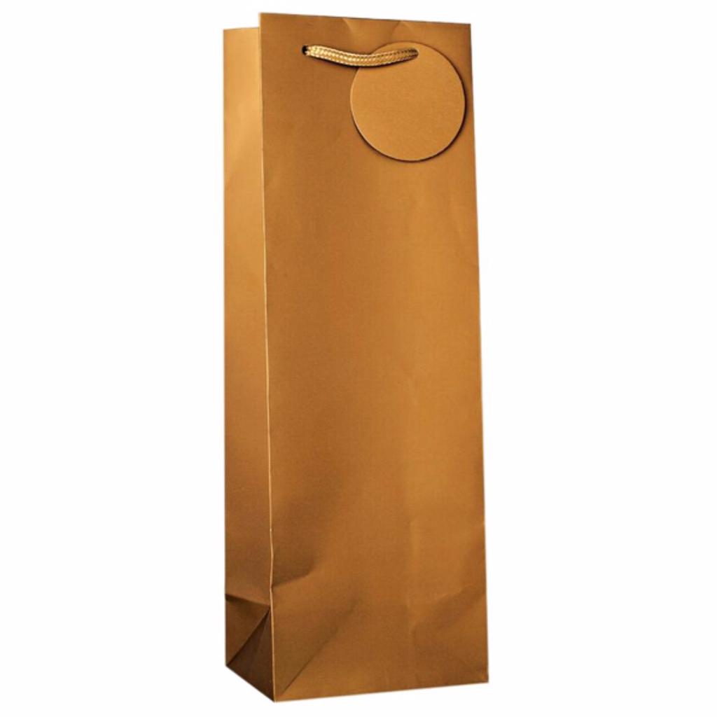 SE Finishing Touch Single Color Bottle Gift Bags (Pack of 6)