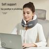 Portable U-Shaped Memory Foam Neck Pillow for Parent-Child - Foldable Travel, Airplane, Office & Nap Support