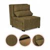 Fold-out Armchair with Sleeping Function KIMO Bedding Container Ramona Brown
