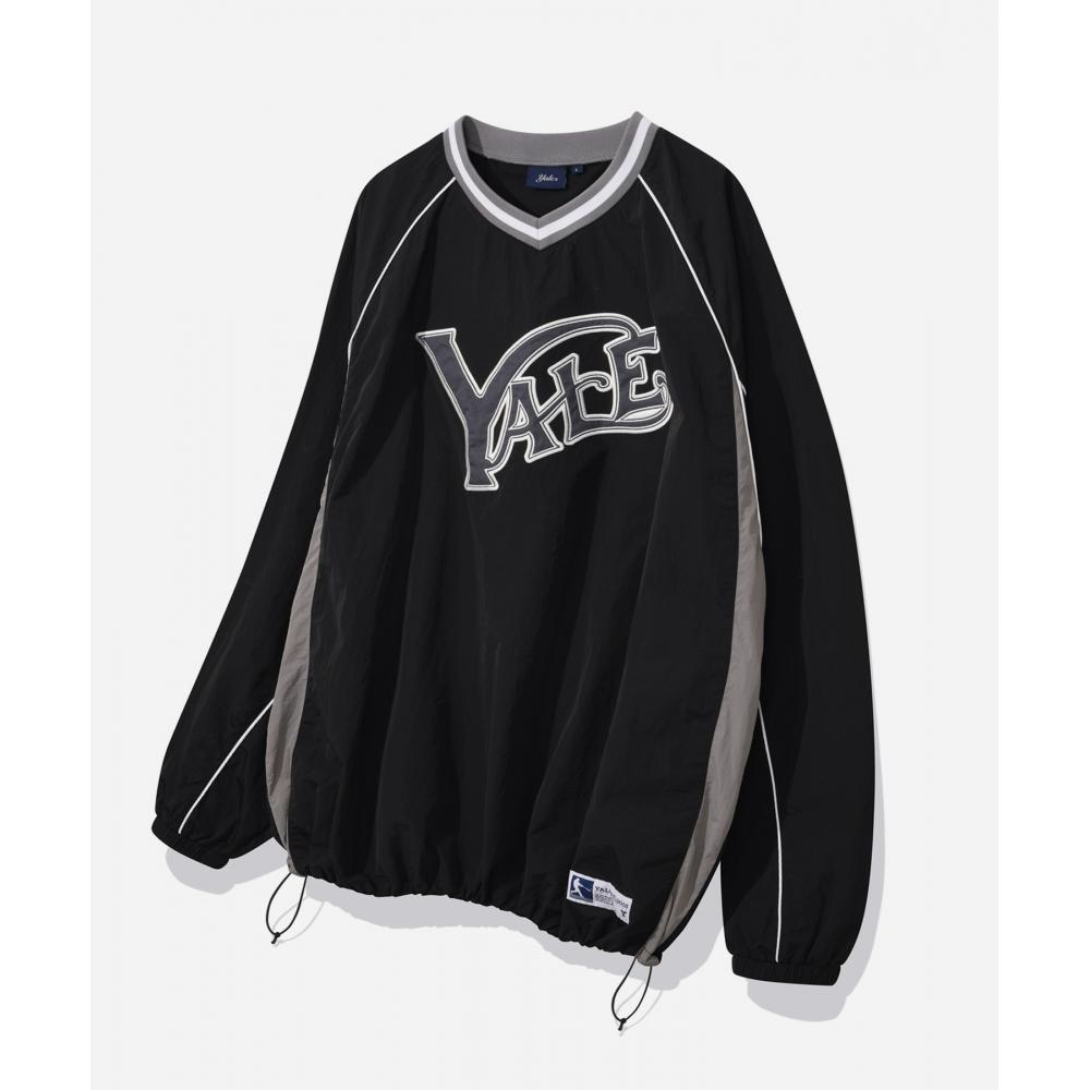 

YALE NYLON SPORTS TEAM JERSEY LS BLACK