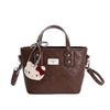 Korean Retro Large Capacity Tote Bag - 2025 Autumn/Winter Casual Shoulder Bag for Women