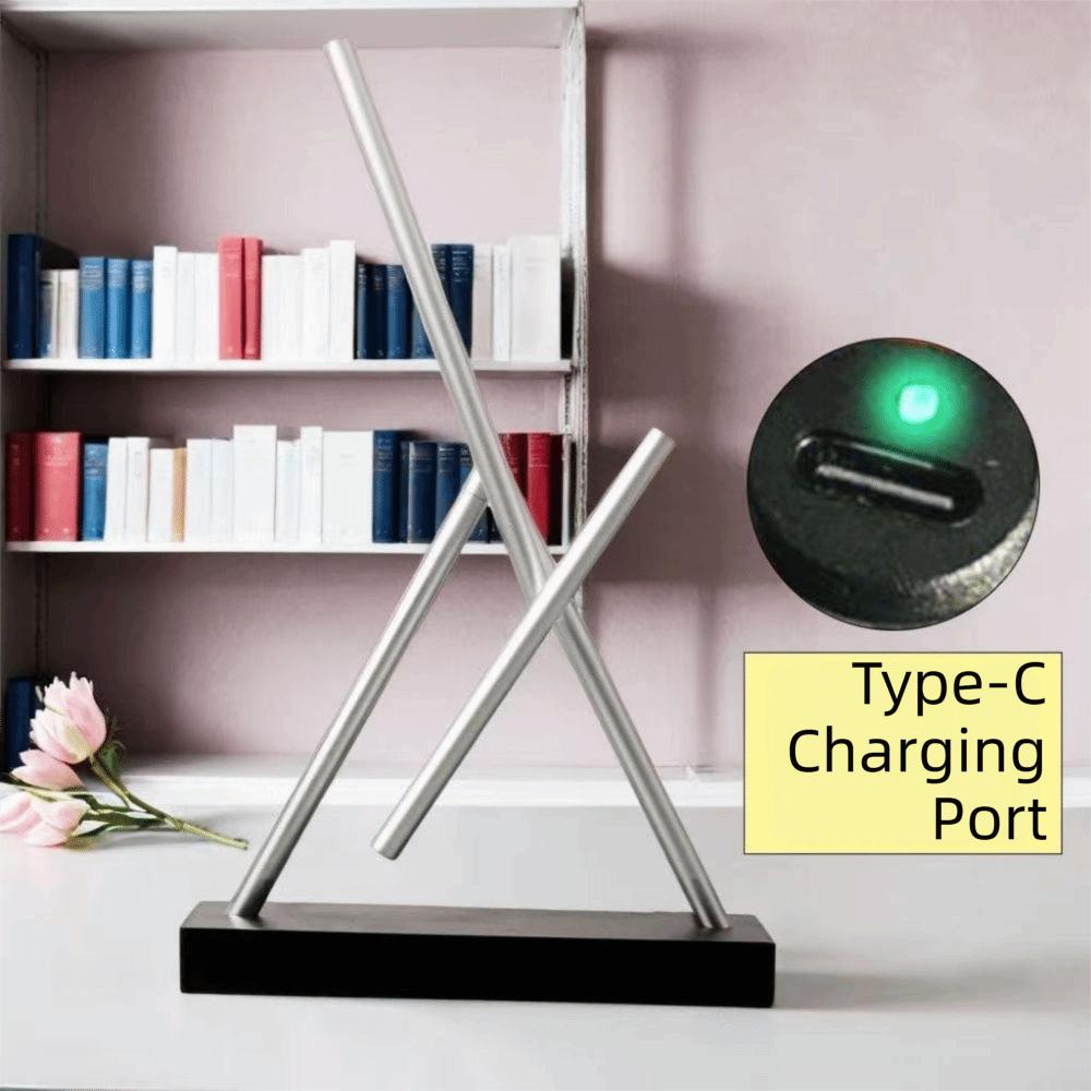 Moderne Schreibtisch-Schwingskulptur Kreatives Geometrisches Chaos Pendel Balance Kunstdekoration Wohnzimmer