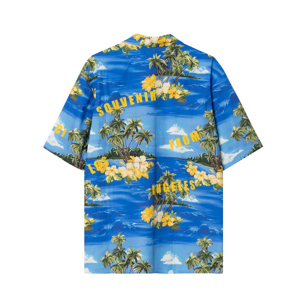 Gucci Printed Cotton Poplin Bowling Shirt 694124-ZAJSR-4464