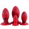 Super Big Beads Anal Plug Soft Silicone Huge Butt Plug Dilator Anal Massage Spiral Anal Toys Masturbation Sex Toy For Women Men
