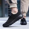 Men’s Knit Textiles Sports Shoes Women Street Style Unisex Running Sneakers Shoes Students Plus Size Couple Jogging Shoes