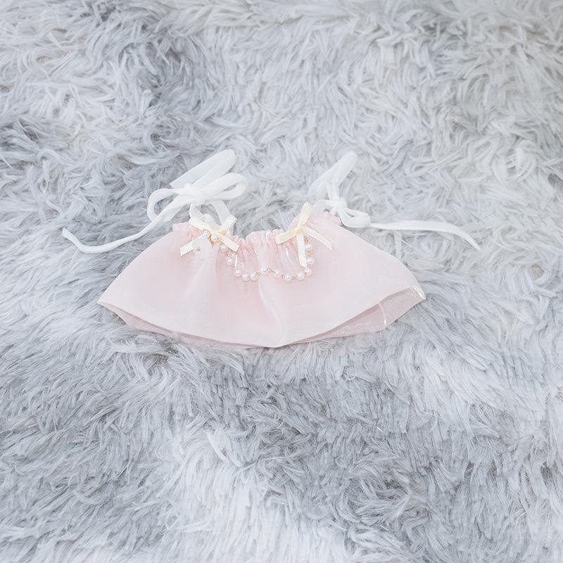 10cm-20cm Cotton Doll Summer Dress Set - Plush Toy Accessories