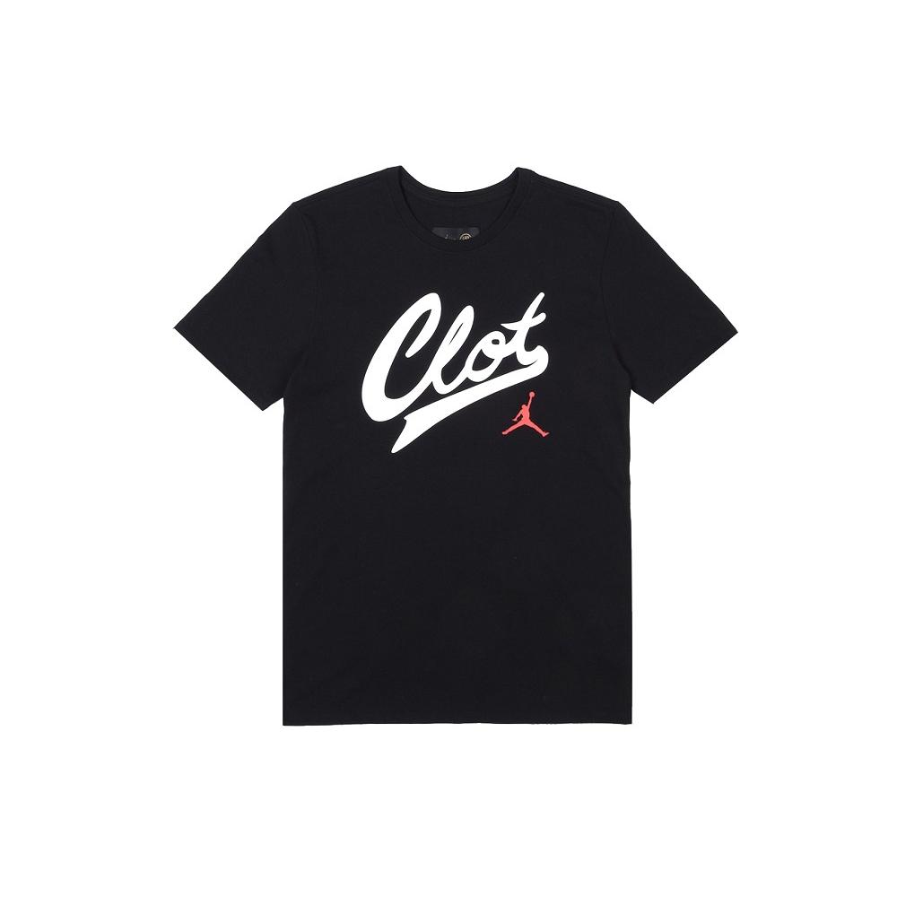 Jordan x CLOT T Shirt Asia Version Men s Black AV6261-010 L