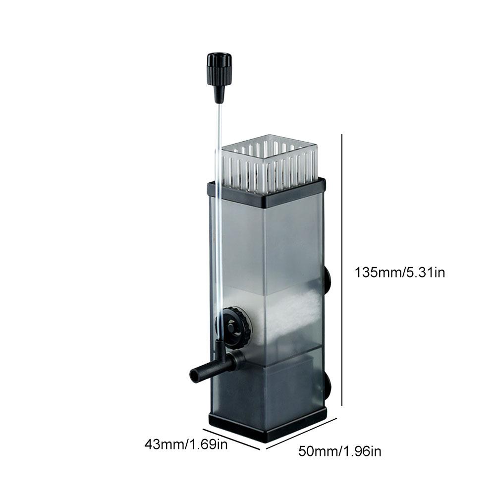 Povrchový proteinový skimmer pro akvárium Čištění vody Zpracovač olejového filmu pro akvárium Rostlinné akvárium