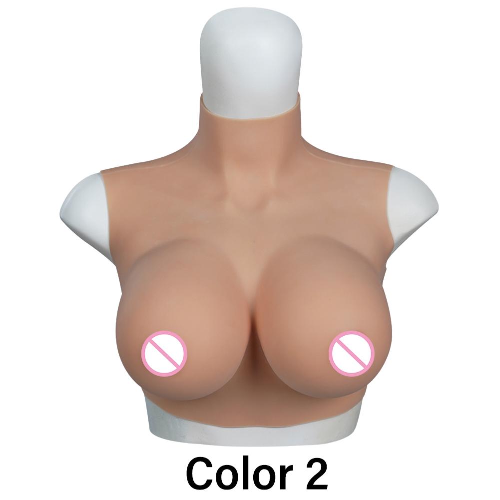 Crossdresser Breast Forms Fake Boobs Super Thin Material Silicone Tits For Crossdressing Drag Queen Transgender Shemale Cosplay