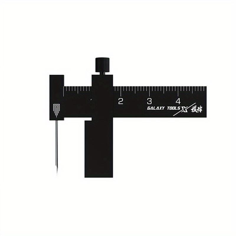 

Carving Ruler Mini T Square Isometric Parallel Marker Model Assistant Tool Needle чёрный