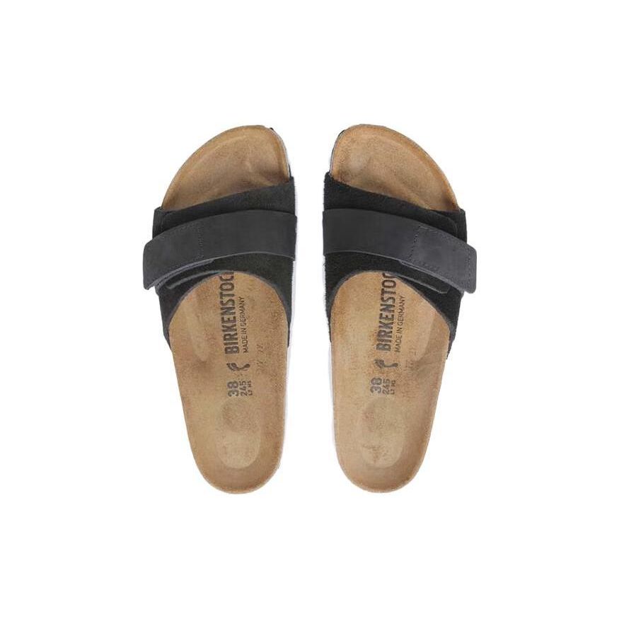 Birkenstock Casual Comfortable Simple EVA Odor-Resistant Slide Sandals Women Sandals Black 1024200