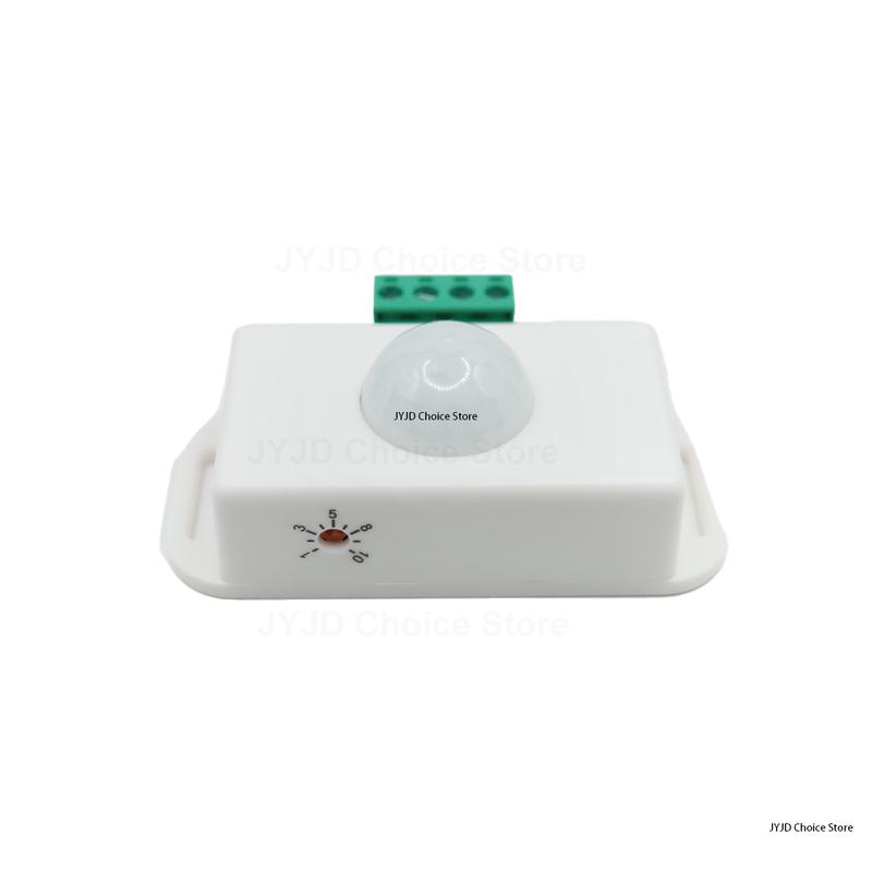 DC 12V-24V 8A PIR Motion Sensor Switch Automatic Adjustable Motion Sensor Motion Sensor Infrared PIR For LED Light