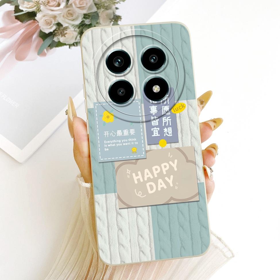For Realme 13 Pro 5G Case Luxury Fashion Cool Kawaii Cute Painted Silicone Casing For Realme RMX3990 RMX3989