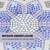 Tavolino da Giardino Rotondo in Mosaico da Esterno, Tavolino da Caffè Bistro per Patio con Piano in Ceramica da 60 cm per Giardino, Blu e Bianco