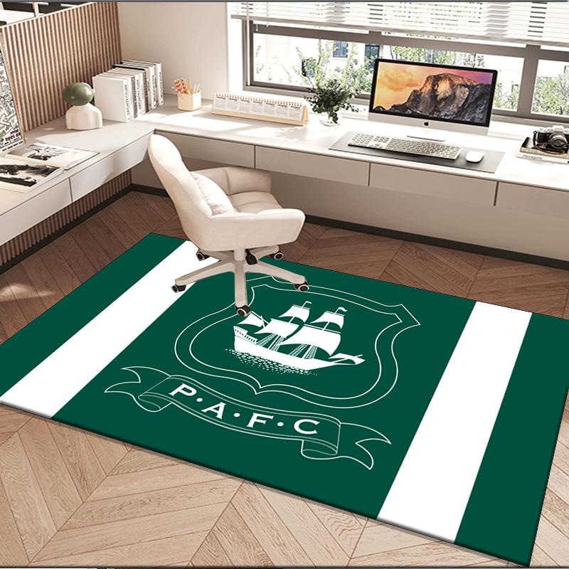 1PC rug Pafc Ship Crest Emblem Carpet, Chair Rug,Area Rug for Office Bedroom living rooms bedroom, Doormat decor Christmas fan gifts