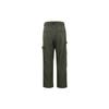 Y-3 FW22 Solid Color Large Pocket Drawstring Straight Leg Casual Pants Men Bottoms Dark-Green HT4472