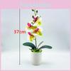 Synthetic Butterfly Orchid Arrangement With Pvc Material For Home Decor And Office Spaces