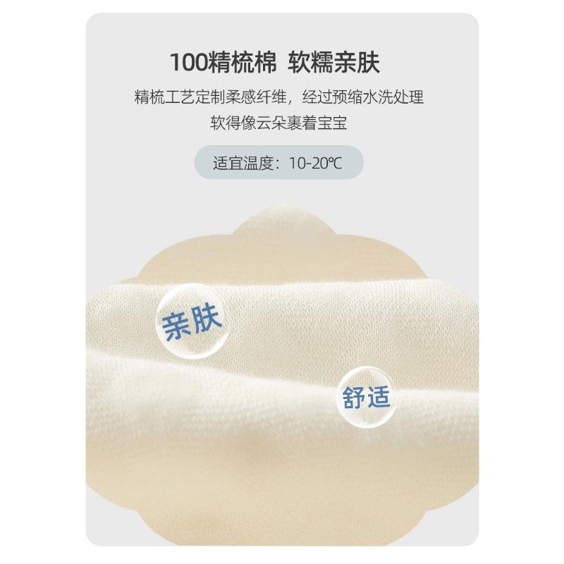Baby Toddler Cartoon Pattern Warm Long Sleeve Thermal Underwear Two Piece Set