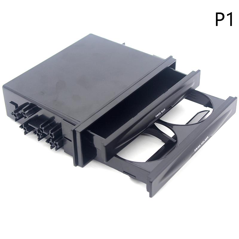 

Автомобильный держатель для стаканов, ящик для хранения напитков, органайзер, карман для радиоприемника Double Din, подстаканники для передней части автомобиля, подставка для бутылок с напитками, карман для радиоприемника Cx-28