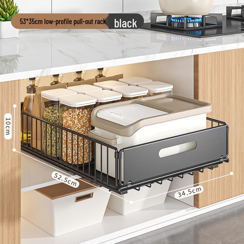 Cassetto Organizer Estraibile Sottolavello e Porta Spezie