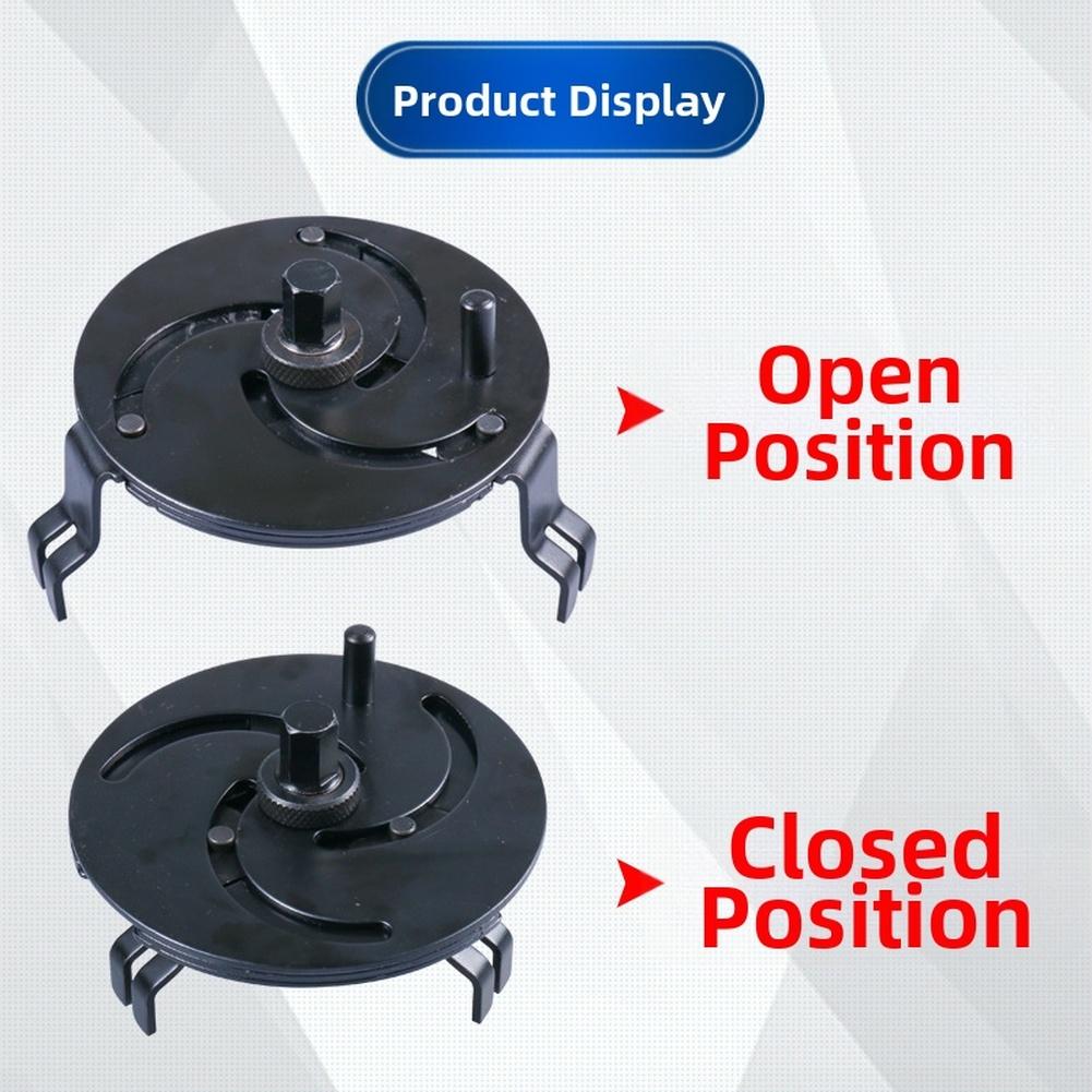 Three Jaw Adjustable Fuel Pump Tool for Fuel Tank Covers Removal Fits Diameter 100 to 170mm Steel Construction China Mainland