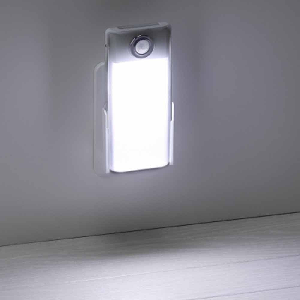 Yazawa Corporation Rechargeable Motion Sensor Night Light NCHSMN16WH