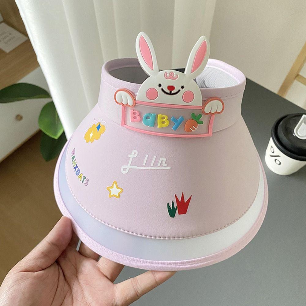 Atmungsaktiver Kinder Sonnenhut Weite Krempe Visier Tragbare Strandhüte Jungen Mädchen