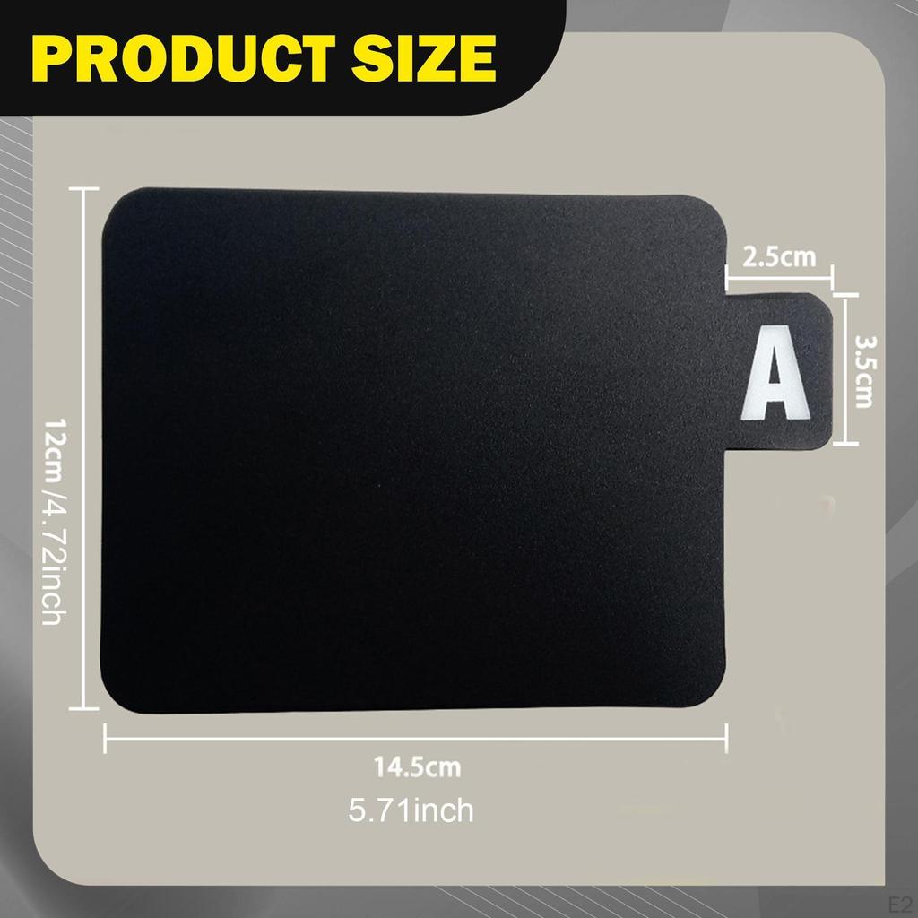 26Pcs Index Card Dividers with Alphabet Tabs Separators for Home