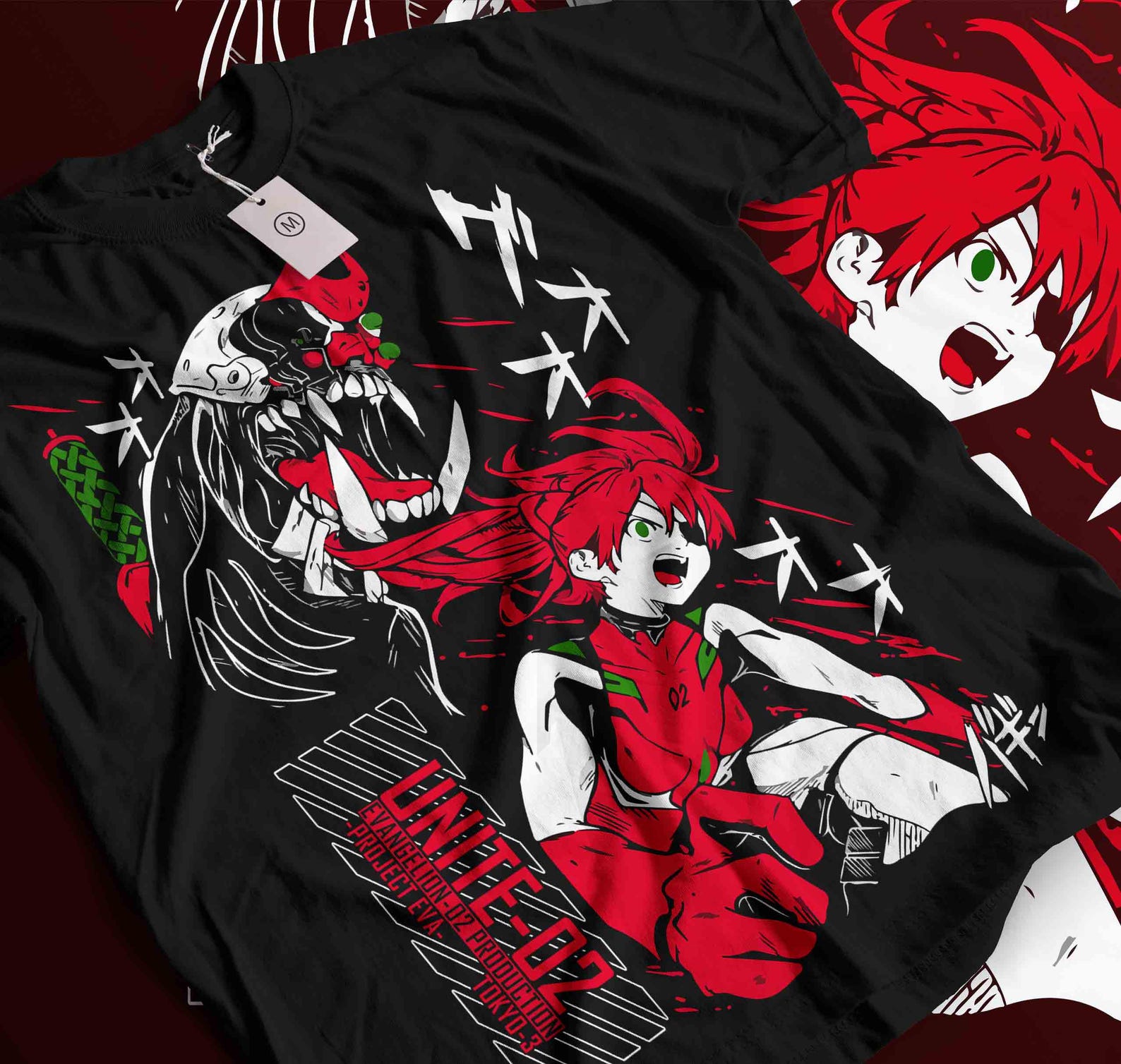 Unit-01 Unisex t-shirt / Neon Genesis Evangelion Shirt 3XL