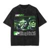 Hot Sale Rap Metal Band Limp Bizkit Graphic Print TShirt Unisex Women Retro Washed Cotton Oversized Streetwear Fashion Summer Tee