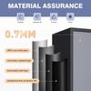 Metal Garage Storage Cabinet,Tall Tool Cabinet with Doors and Adjustbale Shelves,Lockable Tool Cabinet for Garage